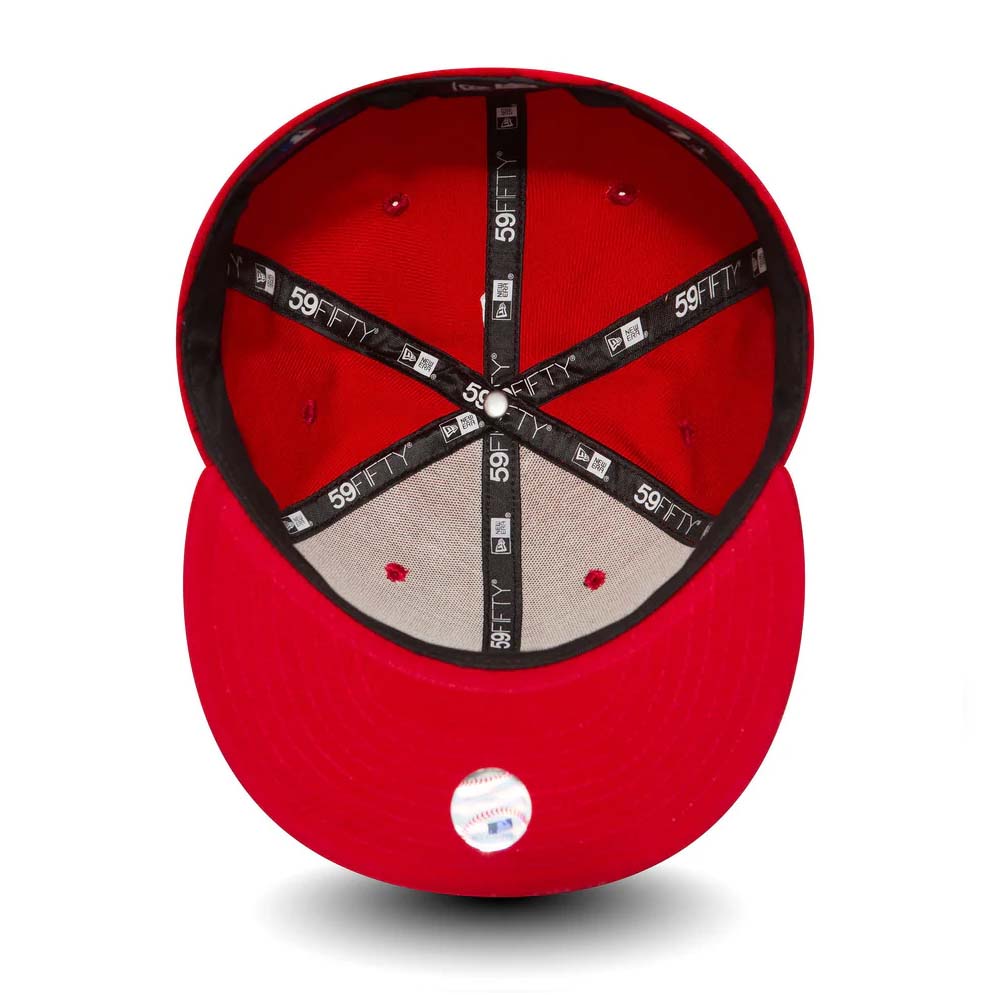 LA DODGERS ESSENTIAL RED 59FIFTY CAP