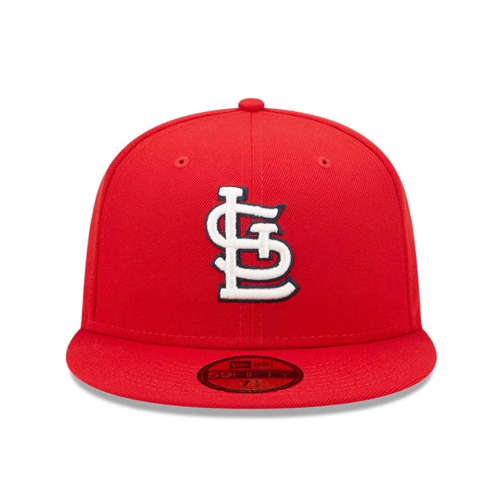 ST. LOUIS CARDINALS AUTHENTIC ON FIELD GAME RED 59FIFTY CAP