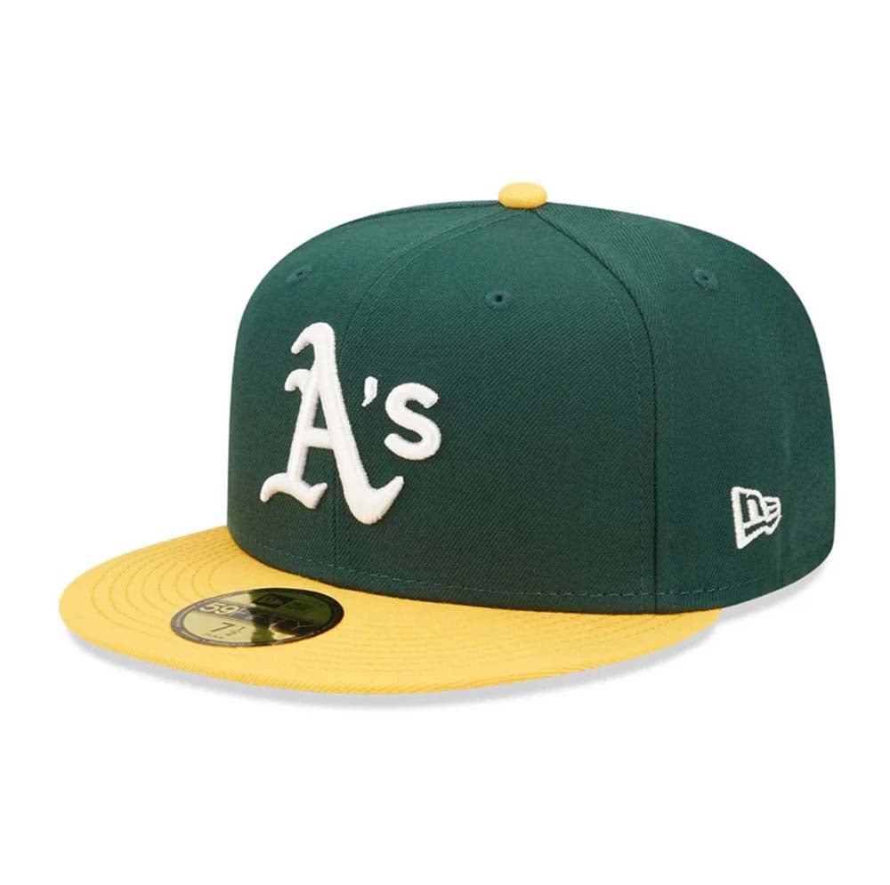 OAKLAND ATHLETICS MLB DARK GREEN 59FIFTY CAP