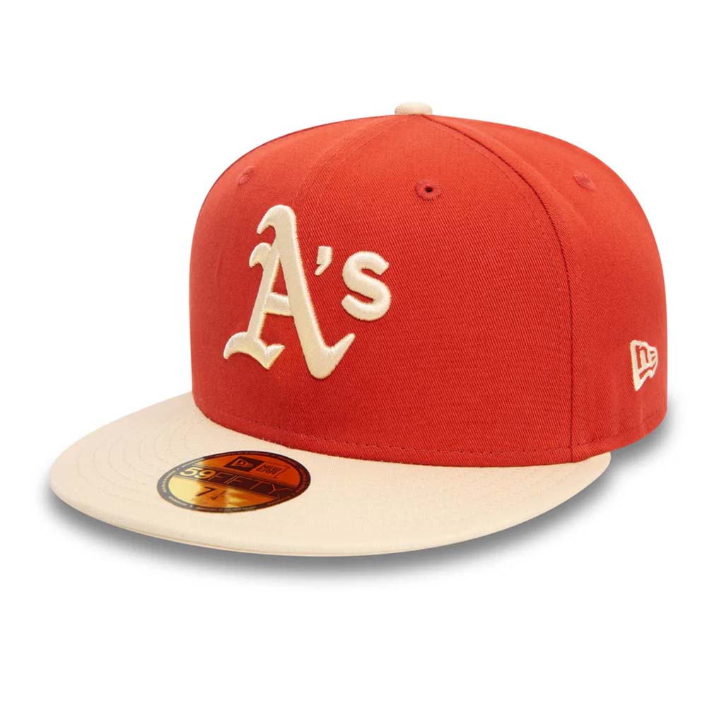 OAKLAND ATHLETICS MLB SIDE PATCH RED 59FIFTY CAP