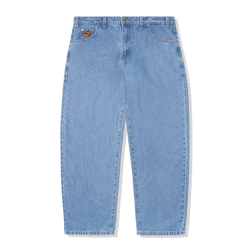 SANTOSUOSSO DENIM JEANS WASHED INDIGO