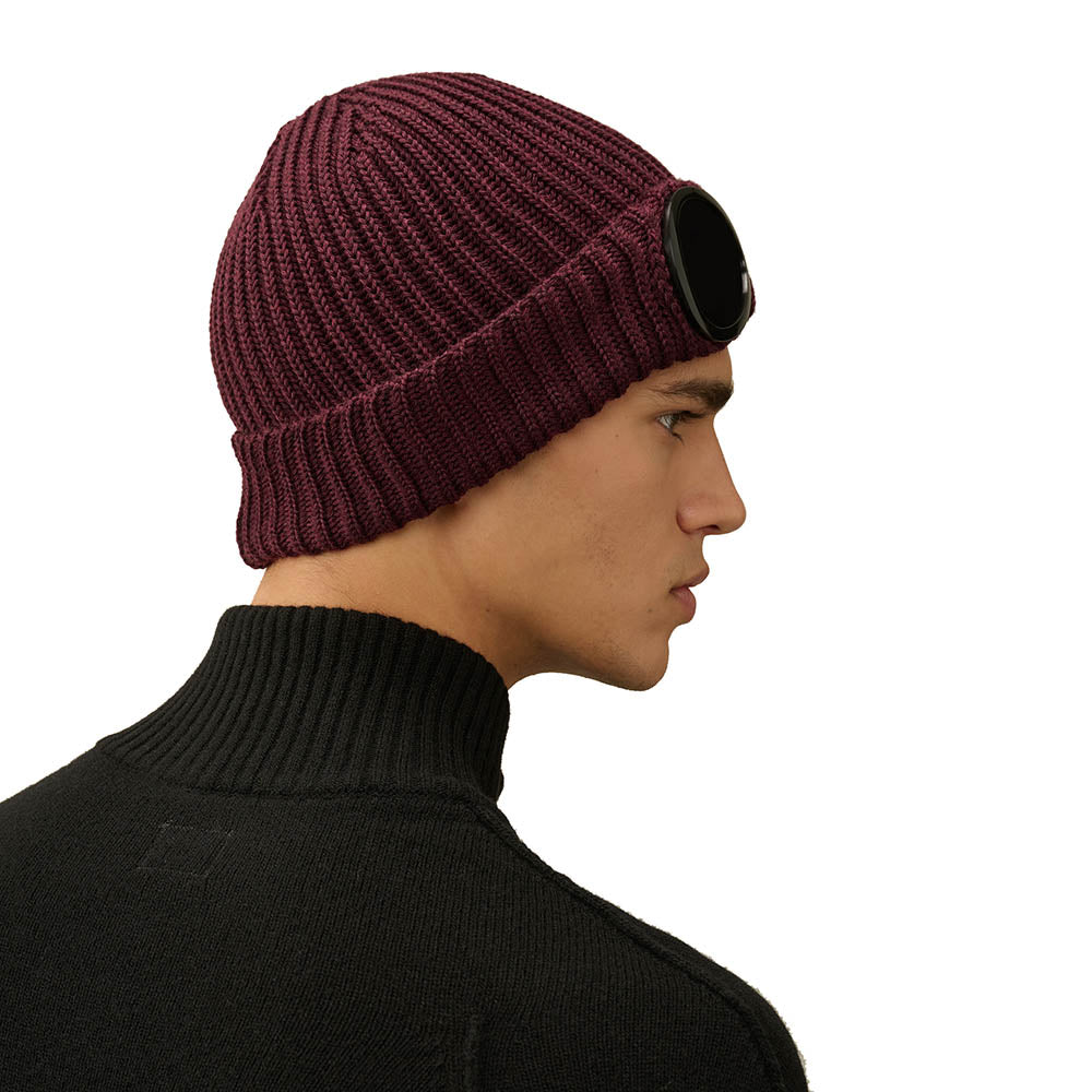 EXTRA FINE MERINO WOOL GOGGLE BEANIE