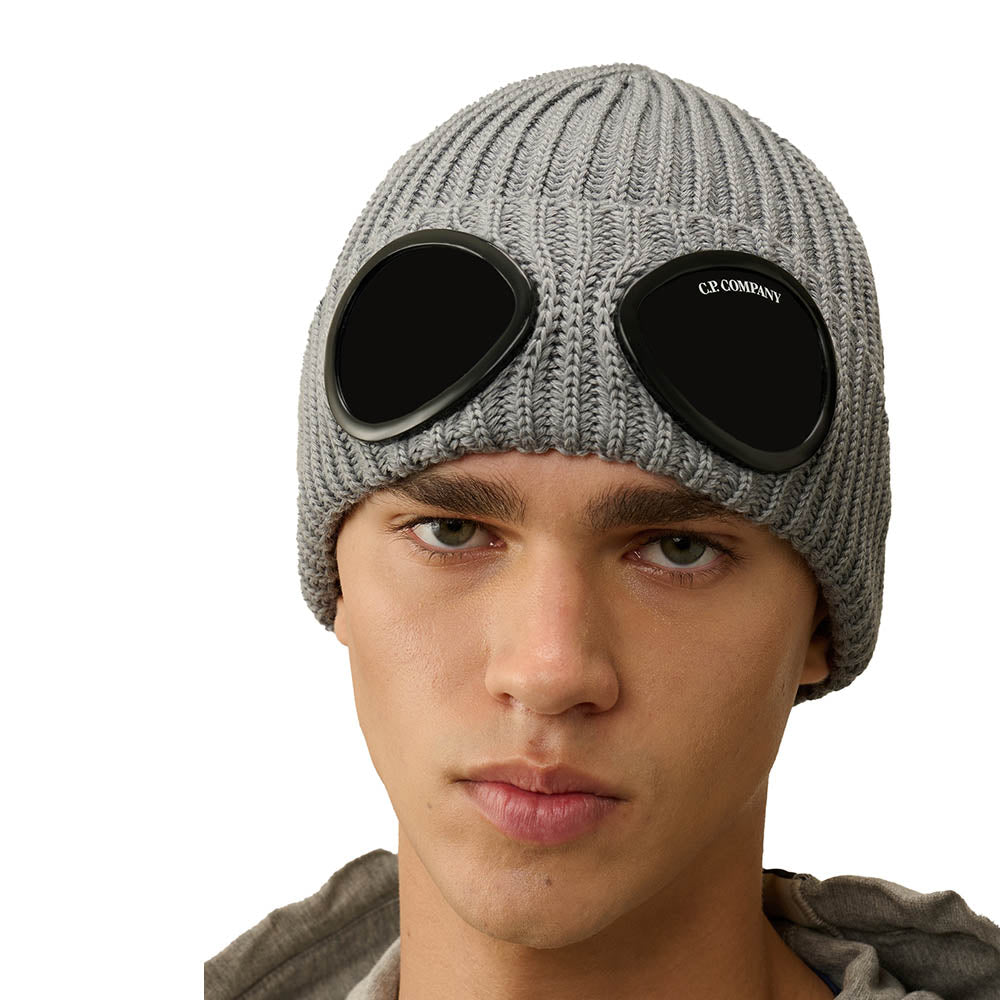 EXTRA FINE MERINO WOOL GOGGLE BEANIE