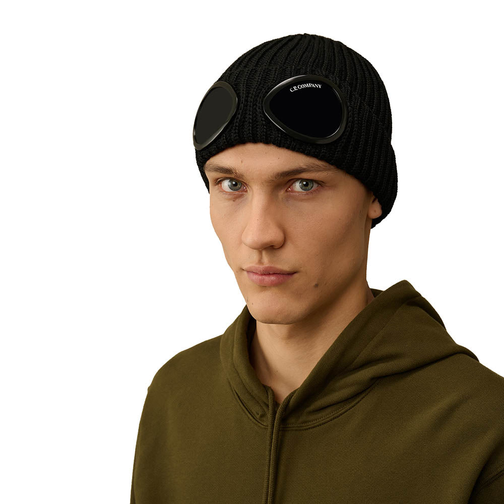 EXTRA FINE MERINO WOOL GOGGLE BEANIE