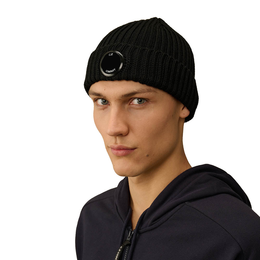 EXTRA FINE MERINO WOOL LENS BEANIE