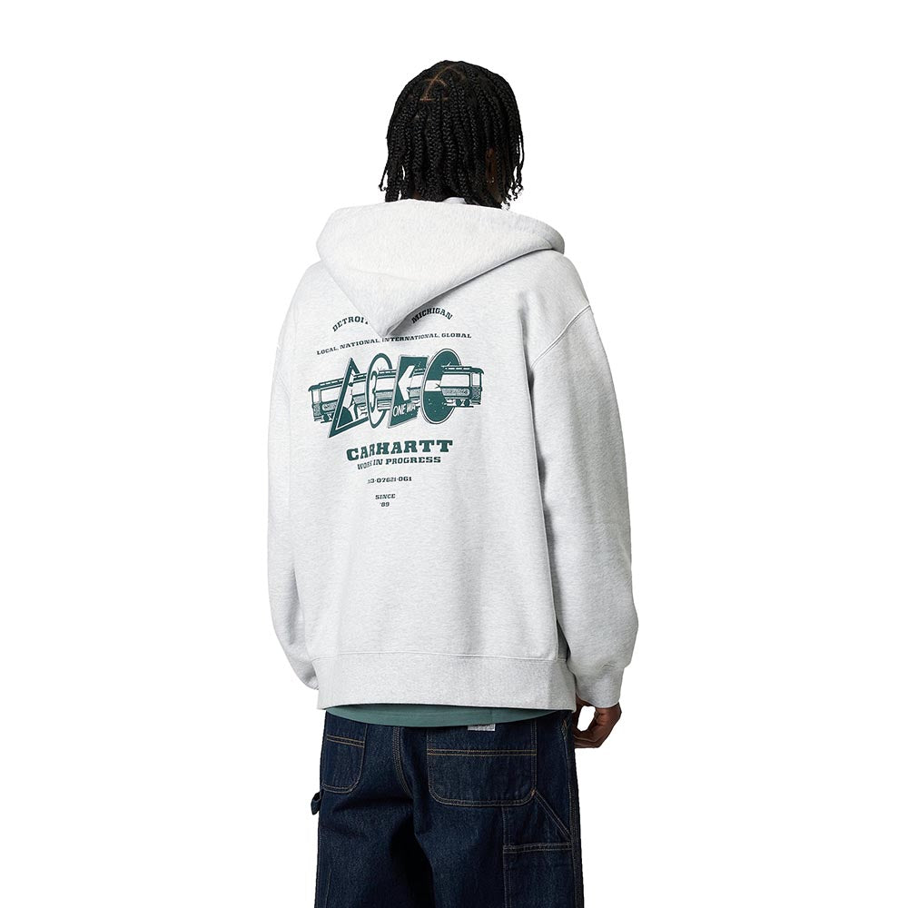 HOODED RUNAWAY SWEAT JACKET