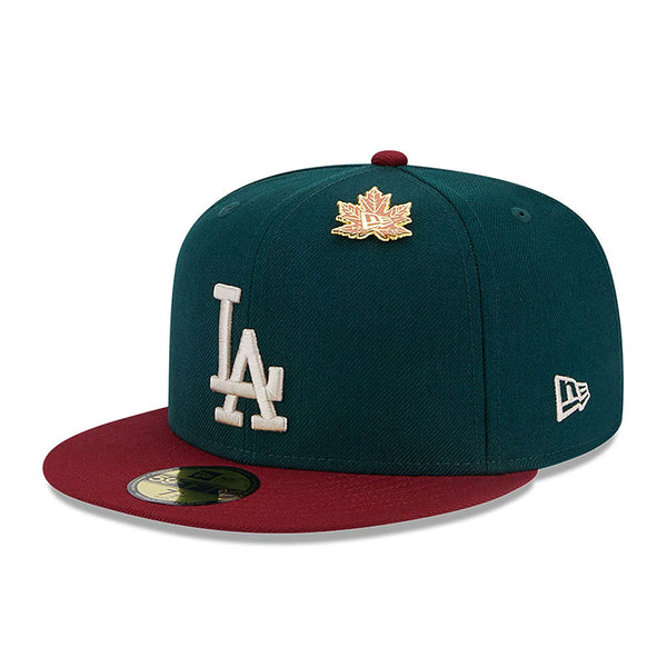 LA Dodgers MLB World Series Green 59FIFTY Cap