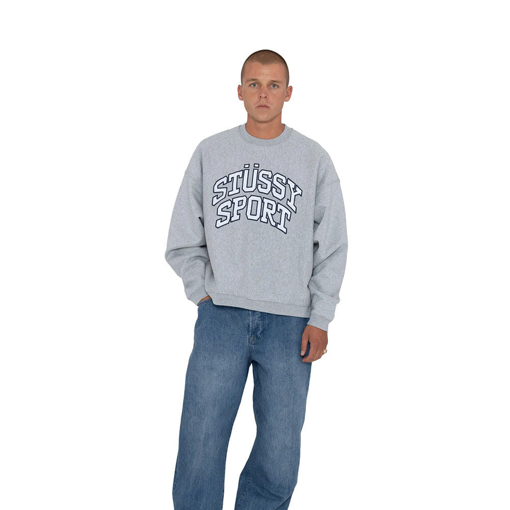 Stussy Relaxed oversized crew | Kozmo Laze